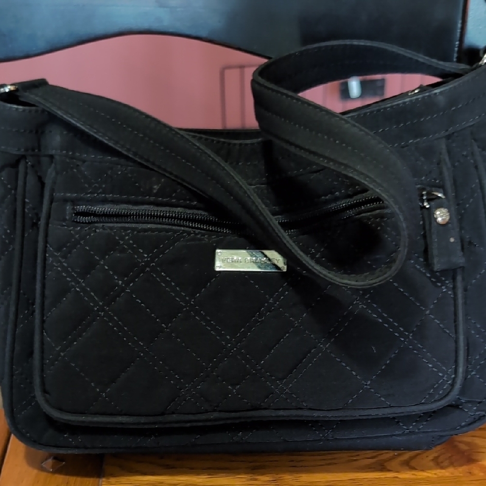 Vera Bradley Black Quilted Women's Bag